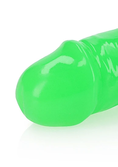 Realrock 12" Glow-N-Dark Double Dong Green - Image 2