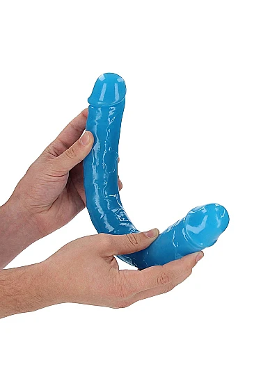 Realrock 15" Glow-N-Dark Double Dong Blue - Image 3