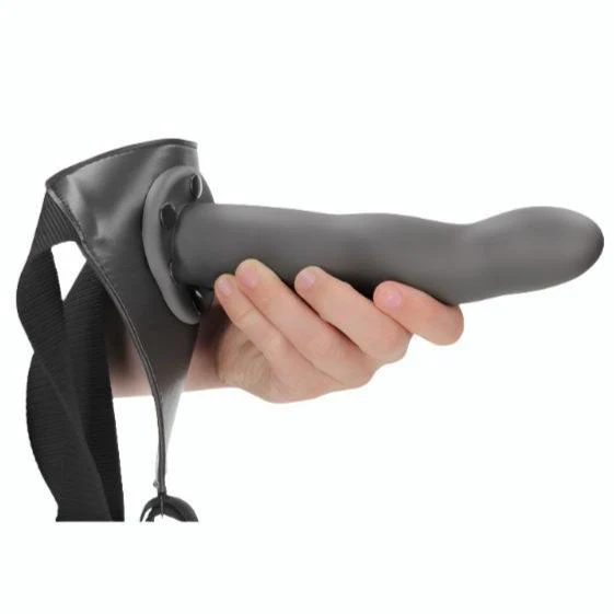 Ouch Curved Hollow Strap 8" Grey - Image 4