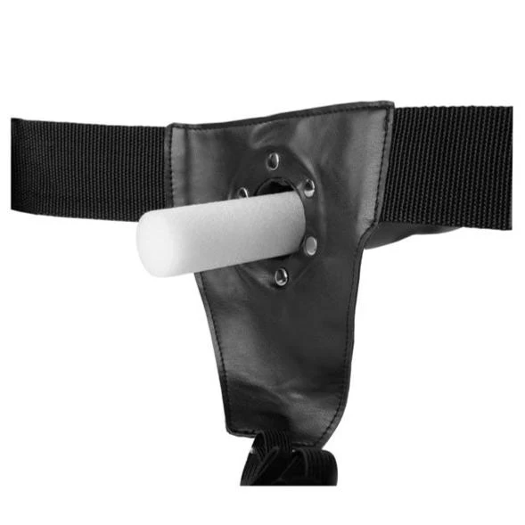 Ouch Curved Hollow Strap 8" Grey - Image 5