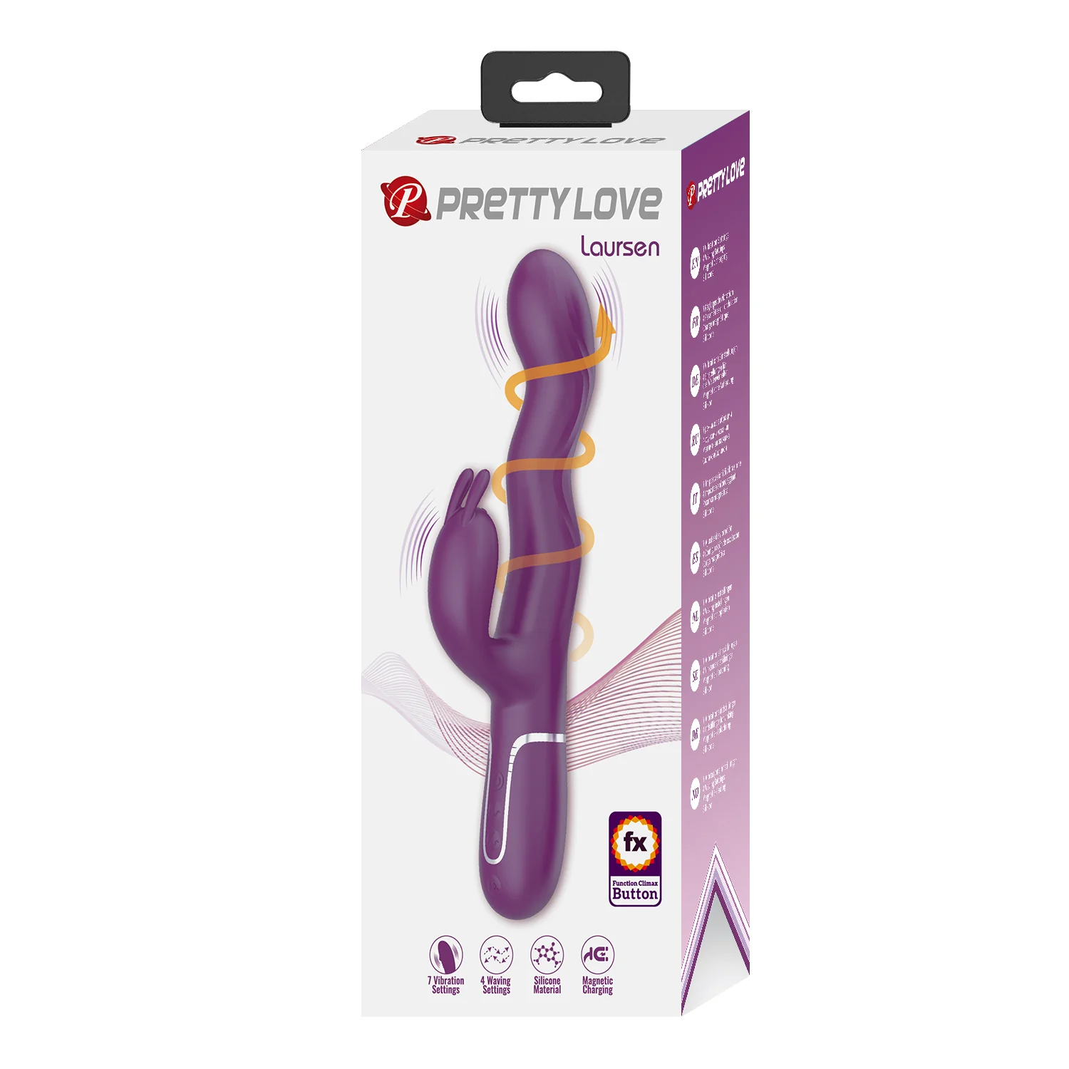 Pretty Love Laursen Rabbit Vibrator - Image 2