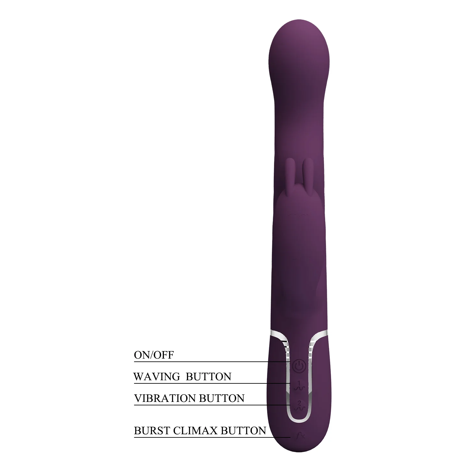 Pretty Love Laursen Rabbit Vibrator - Image 9