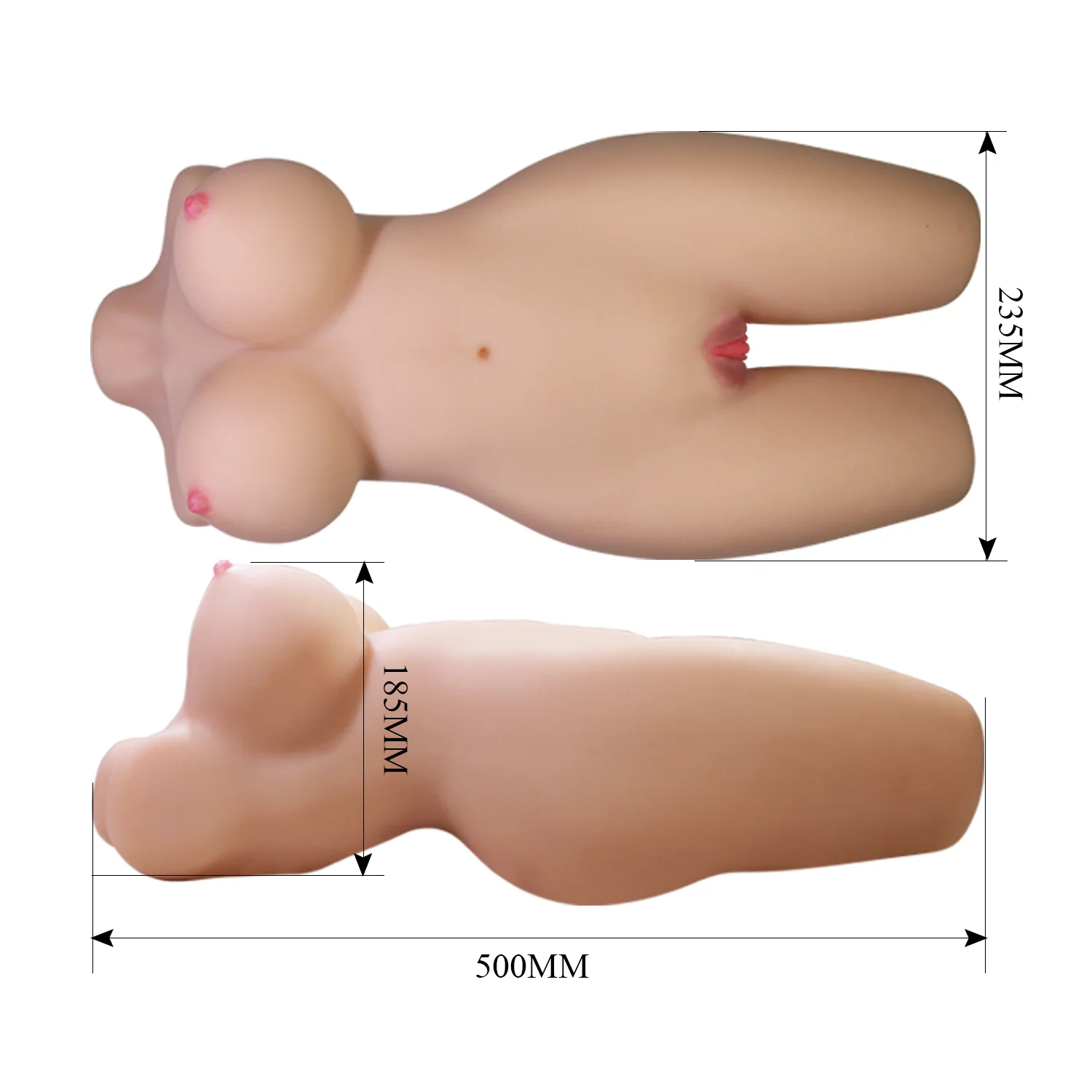 Crazy Bull Mia Vagina and Anal Realistic Torso Masturbator - Image 10