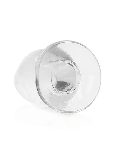 Realrock 4.5" Crystal Clear Plug Clear - Image 3