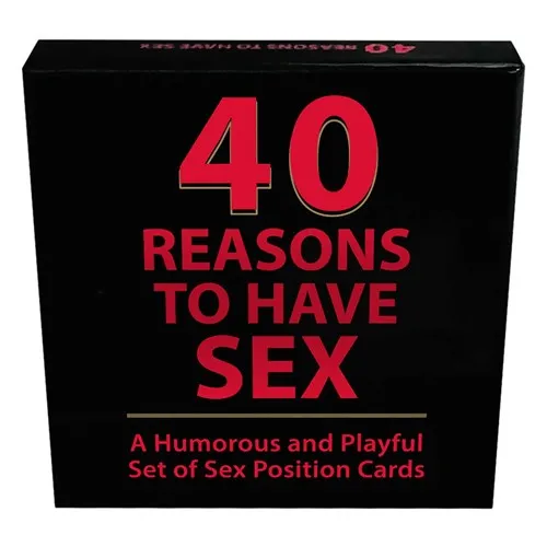40 Reasons to Have Sex
