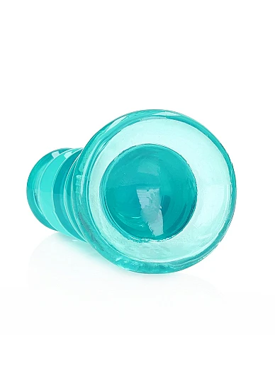 Realrock 5.5" Crystal Curvy Dildo Green - Image 3