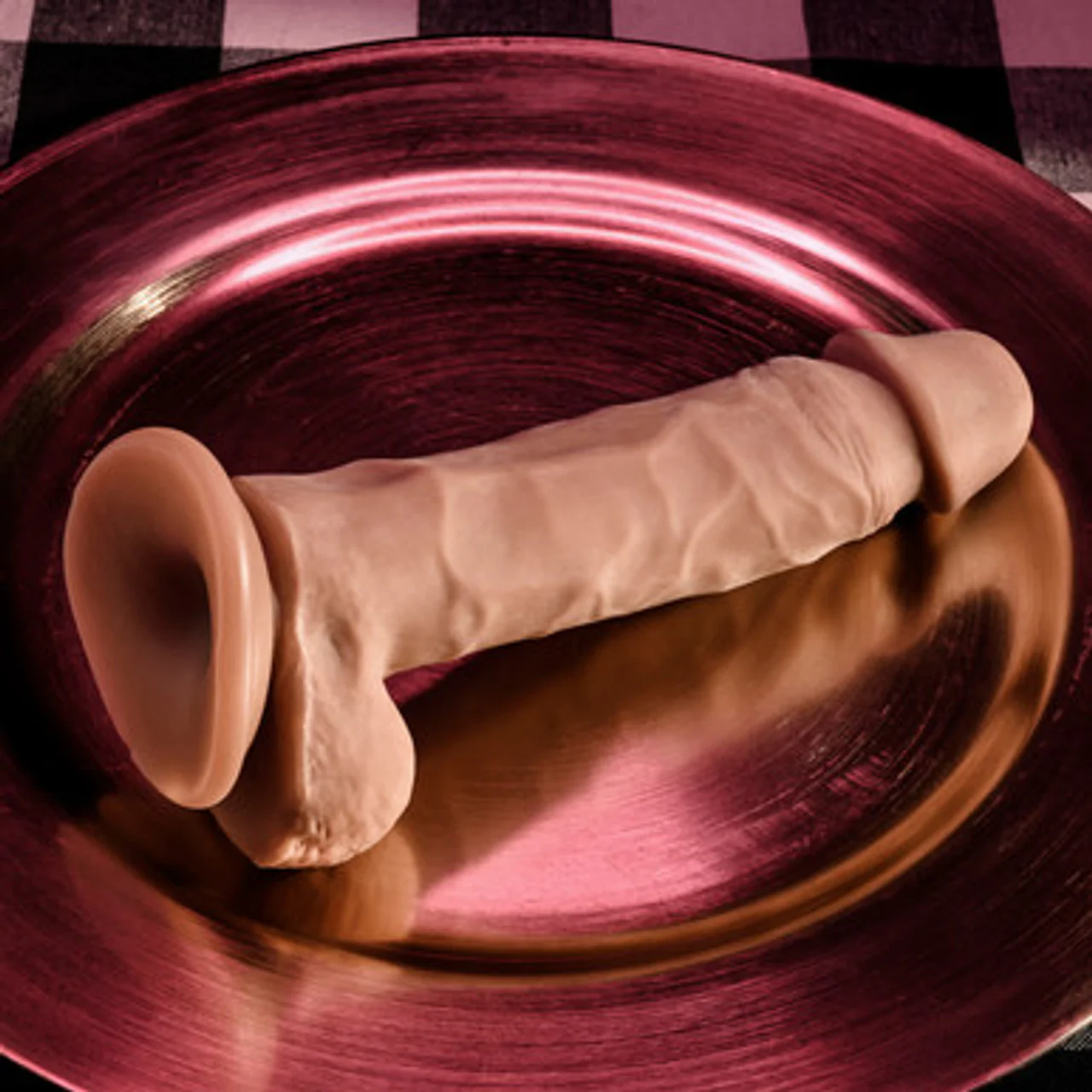 Selopa 6.5" Natural Feel Dildo Dark - Image 4