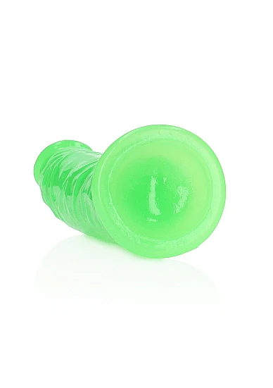 Realrock 6" Glow-N-Dark Dildo Green - Image 4