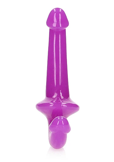 Realrock 6" Glow Strapless Strap Purp - Image 3