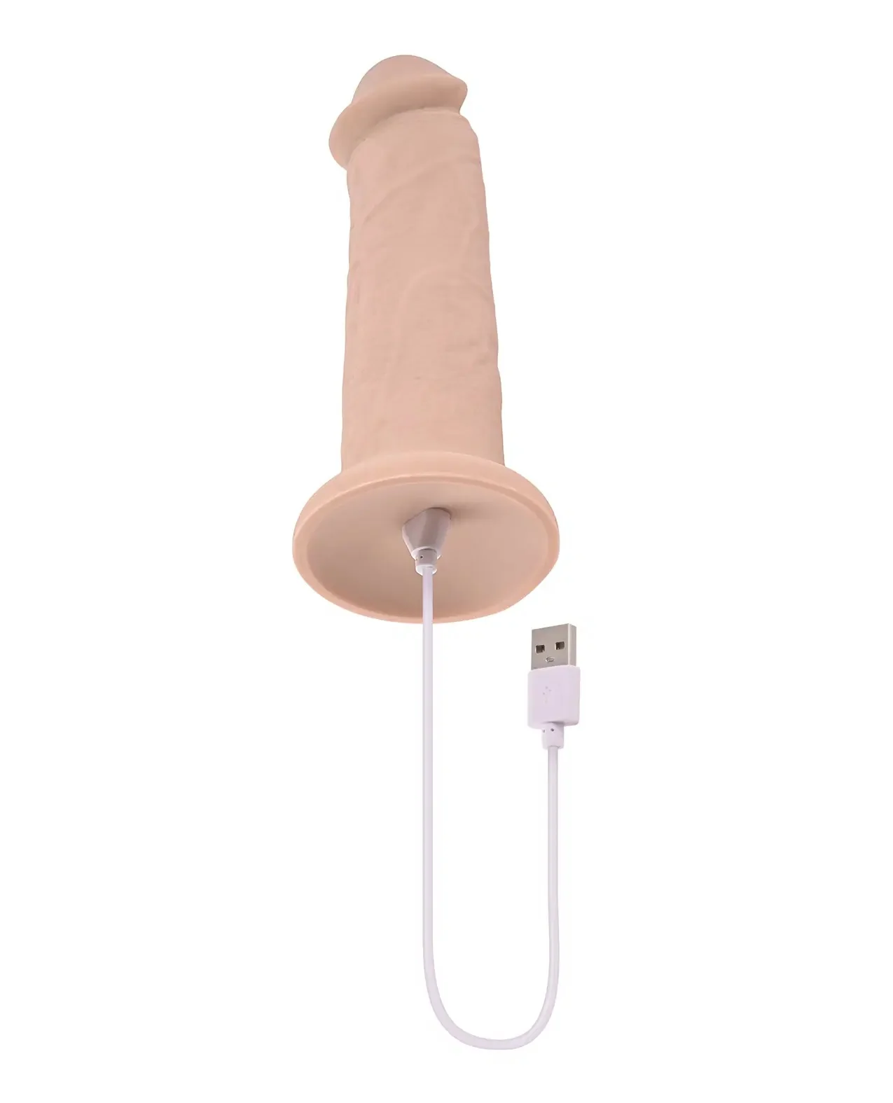 Evolved 7" Girthy Vibrating Dong Light - Image 4