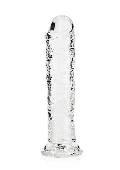 Realrock 7" Straight Dildo Clear