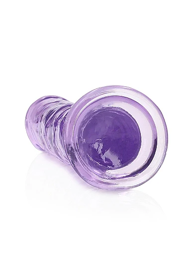 Realrock 7" Straight Dildo Purple - Image 3