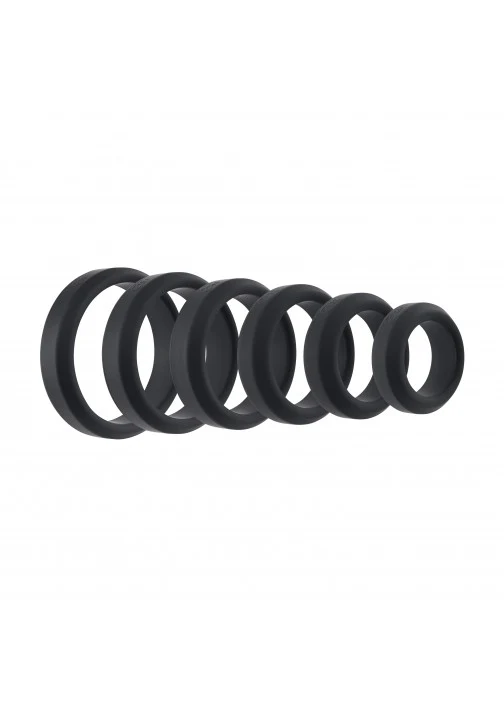 Adam & Eve 6 Pc Penis Ring Set - Image 3