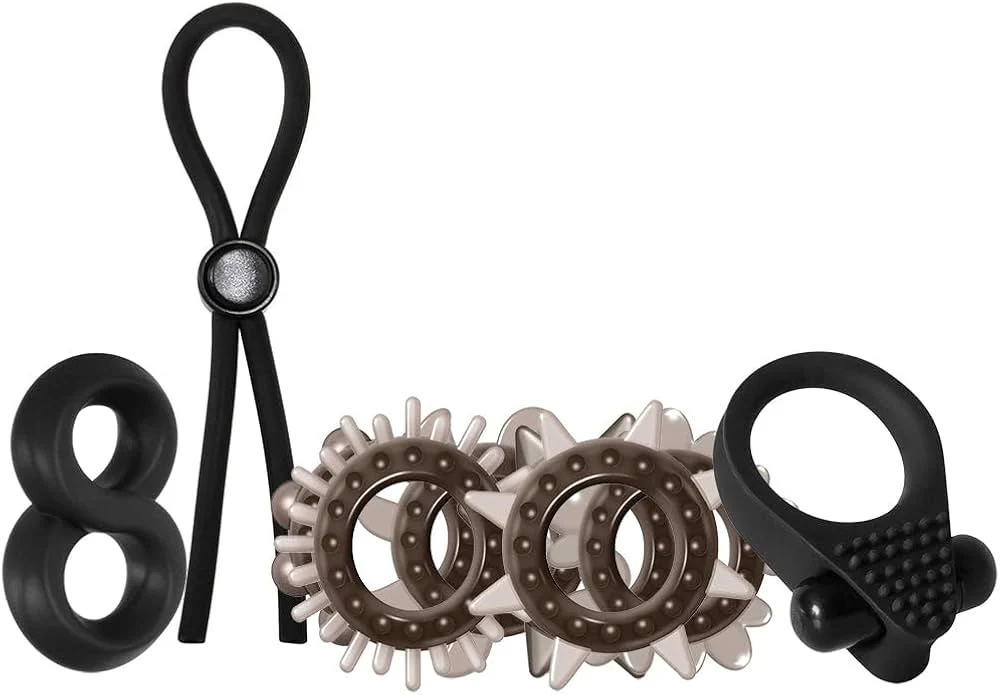 Adam & Eve Delux Penis Ring Sampler - Image 2