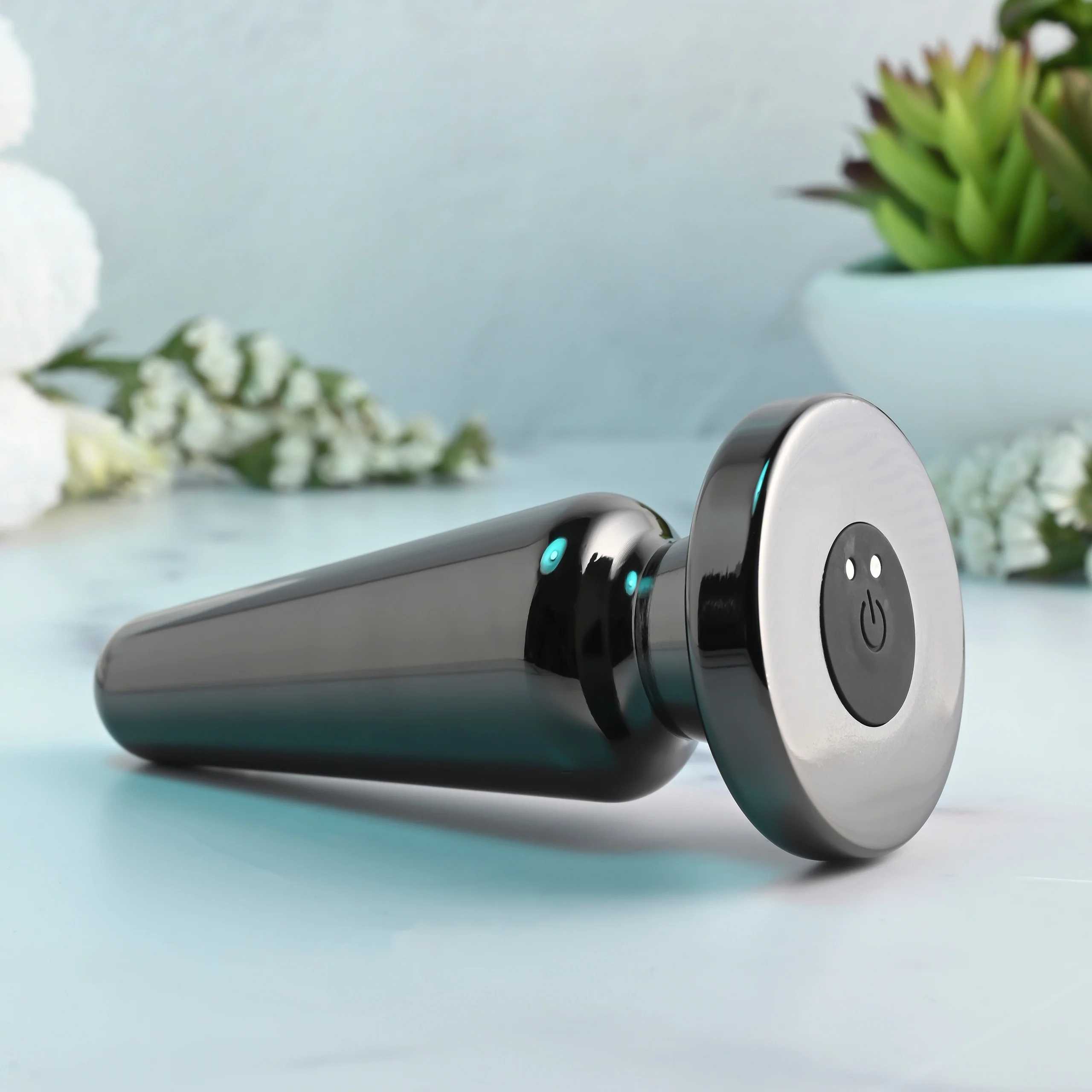 Evolved Advanced Vibrating Metal Butt Plug - Image 6