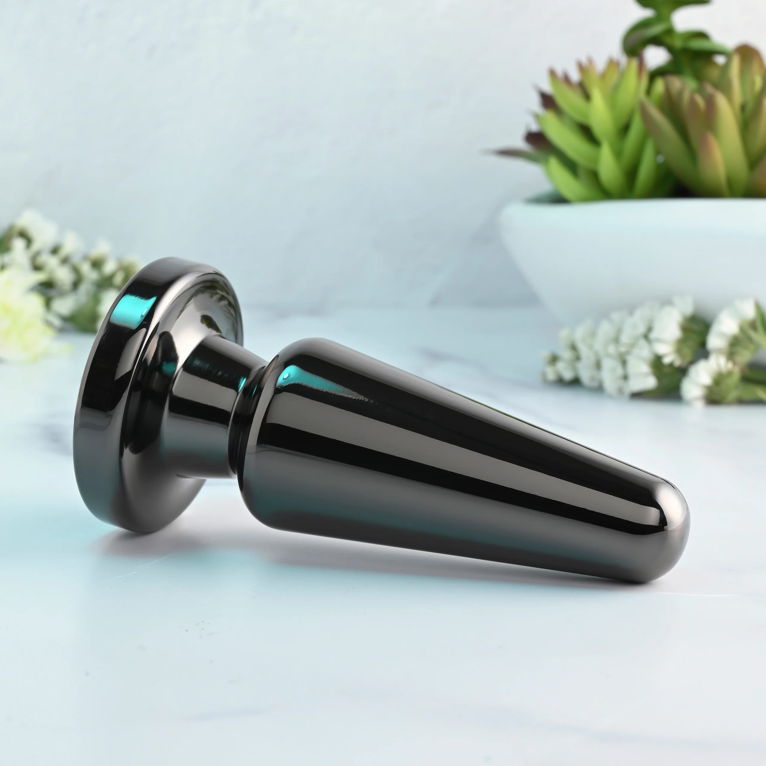 Evolved Advanced Vibrating Metal Butt Plug - Image 7