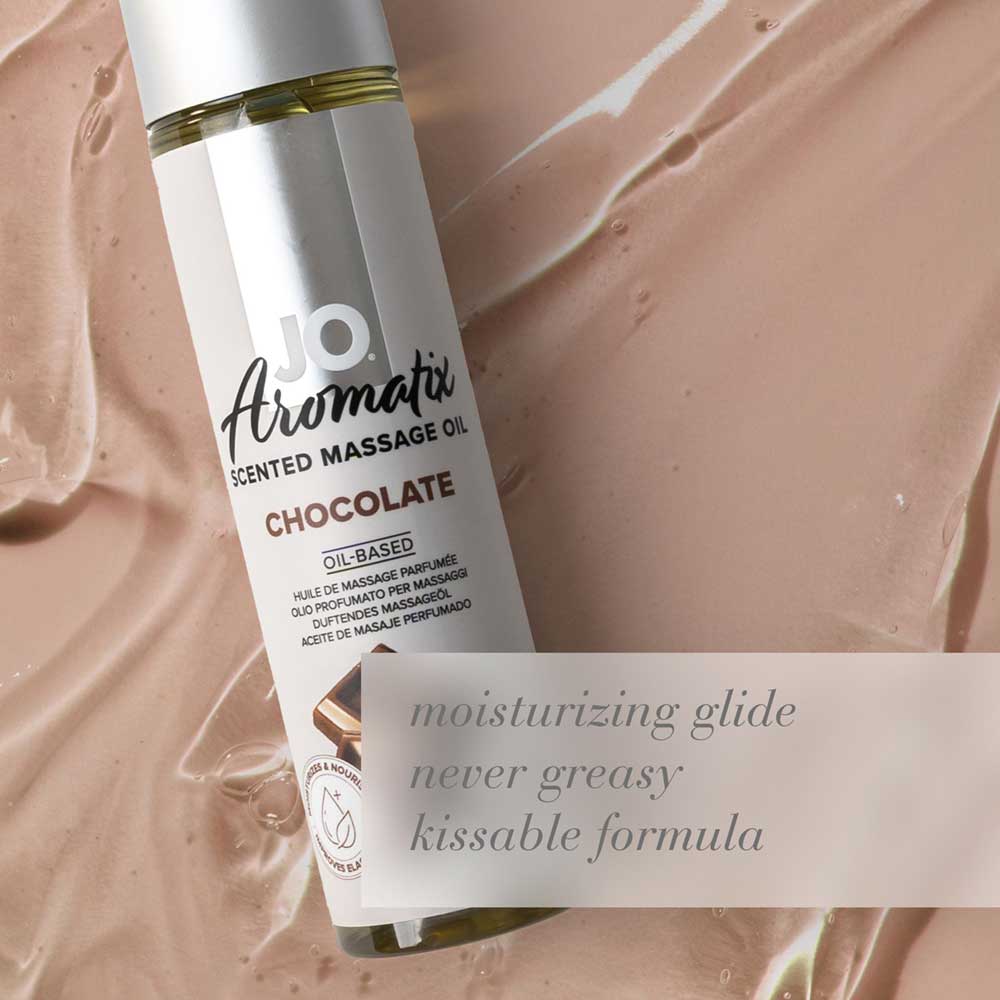 JO Aromatix Massage Oil Chocolate 120ml - Image 5