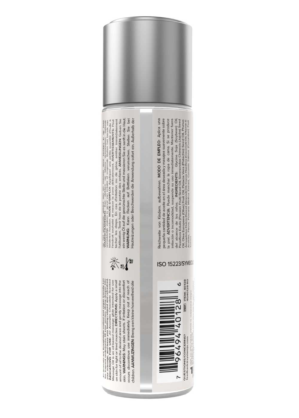 JO Aromatix Massage Oil Chocolate 120ml - Image 6