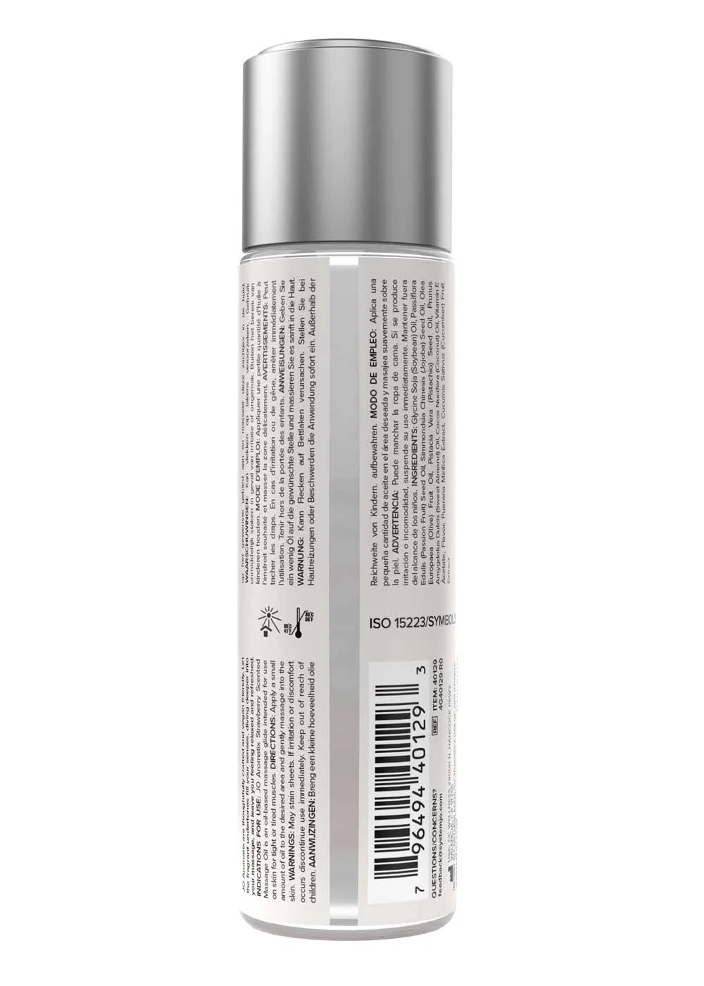 JO Aromatix Massage Oil Strawberry 120ml - Image 6