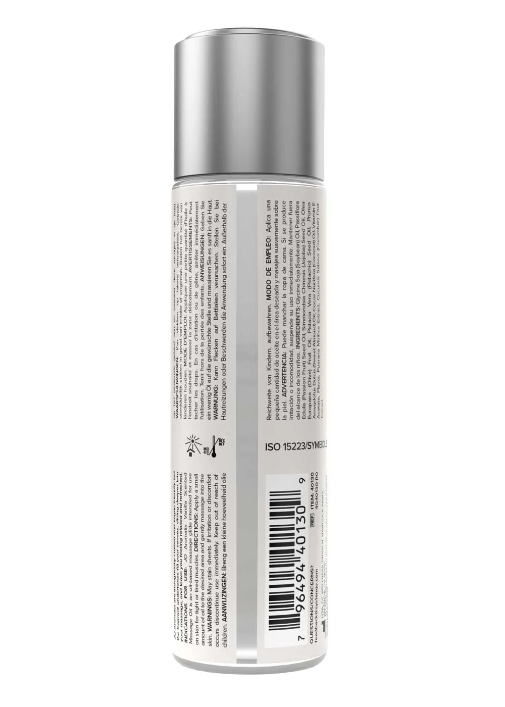 JO Aromatix Massage Oil Vanilla 120ml - Image 2