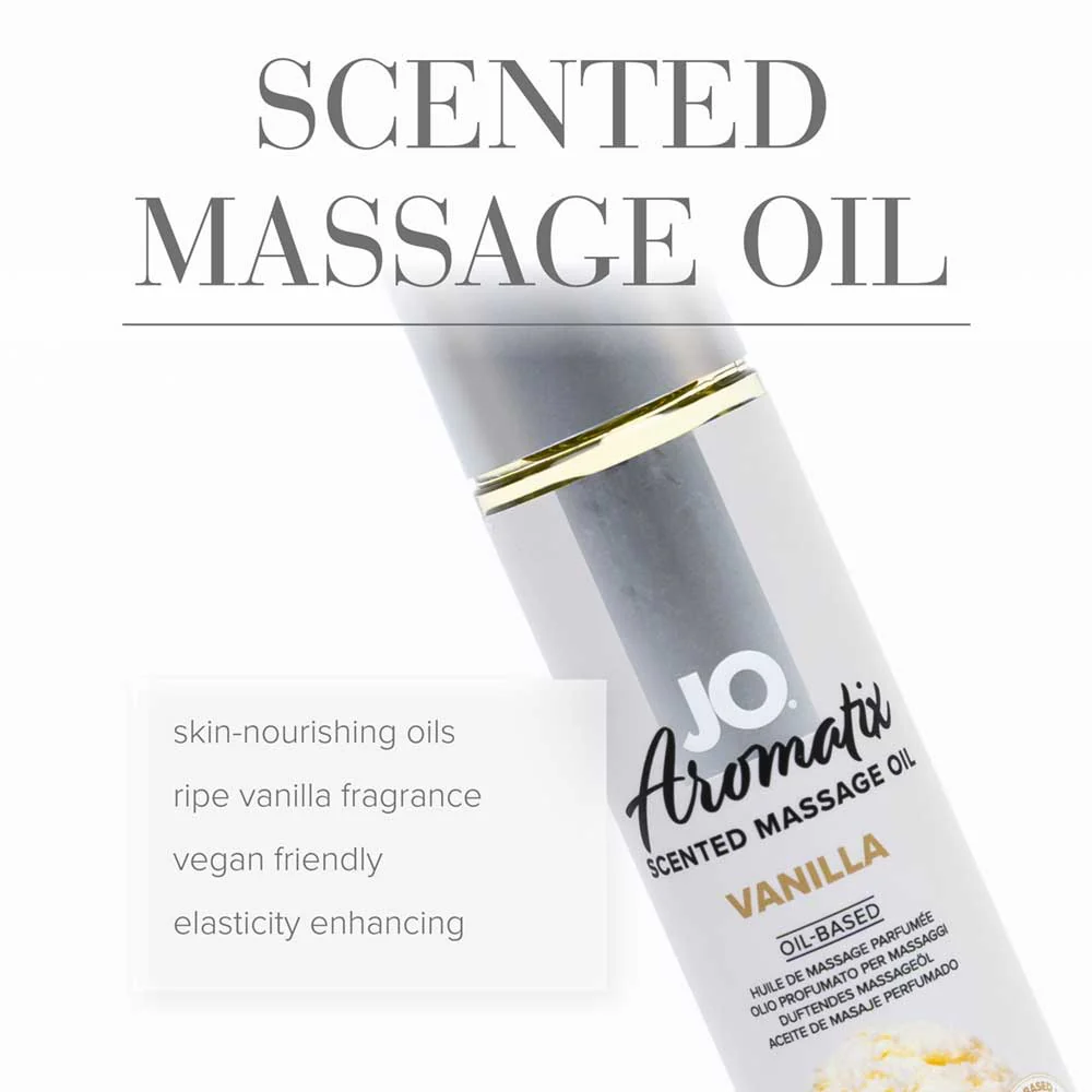 JO Aromatix Massage Oil Vanilla 120ml - Image 6