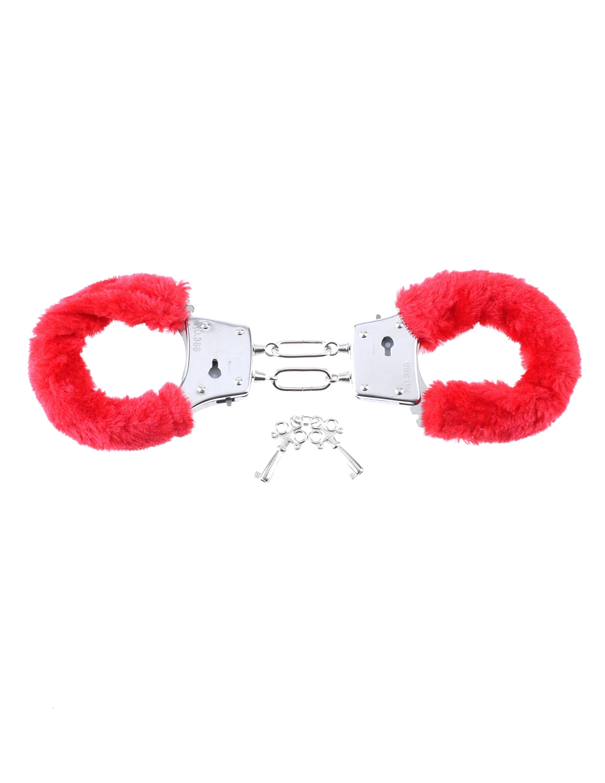 Fetish Fantasy Beginners Furry Cuffs Red - Image 2