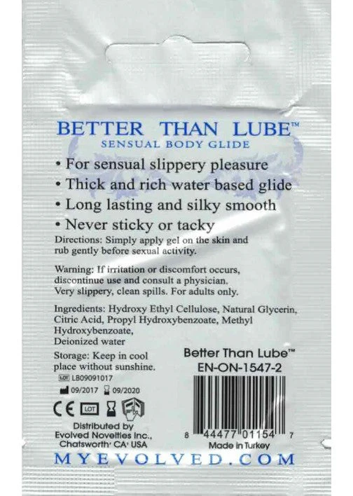 Better Than Lube 5ml - Image 2