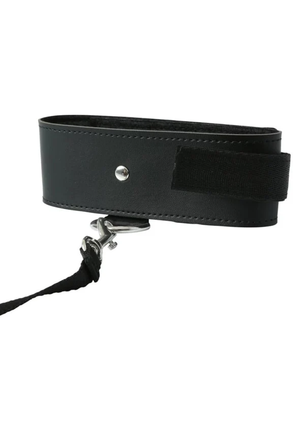 S&M Black Leash and Collar - Image 3