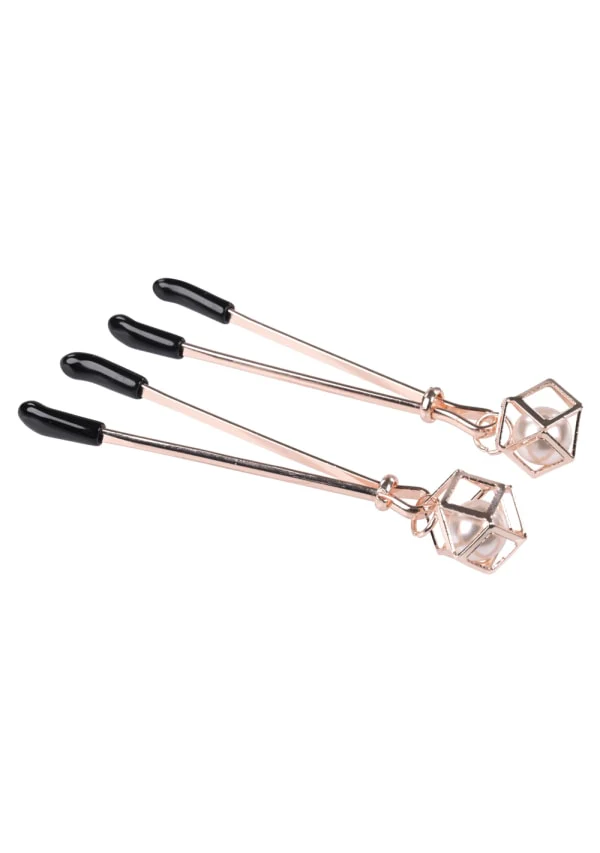S&m Brat Pearl Nipple Jewellery - Image 3