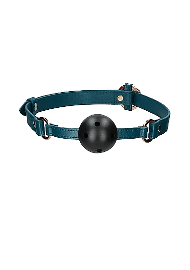 Ouch Breathable Ball Gag Green - Image 2