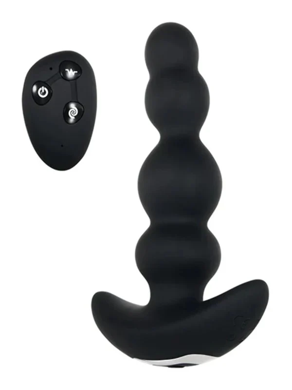 Evolved Bump N Groove Vibrating Butt Plug with Remote