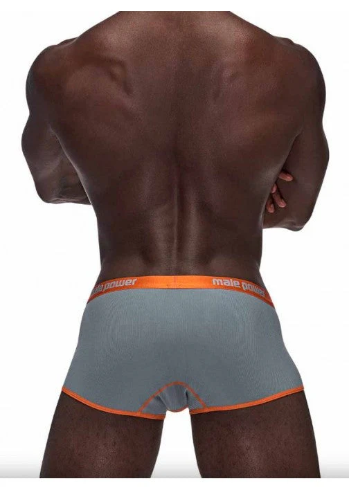 Male Power Casanova Uplift Mini Short Grey L - 143270 - Image 2