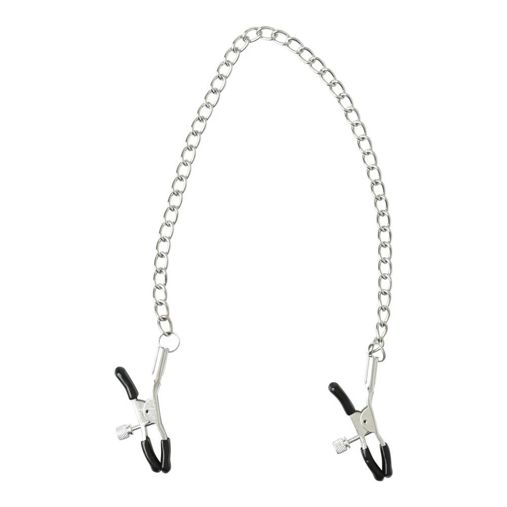 S&M Chained Nipple Clamps