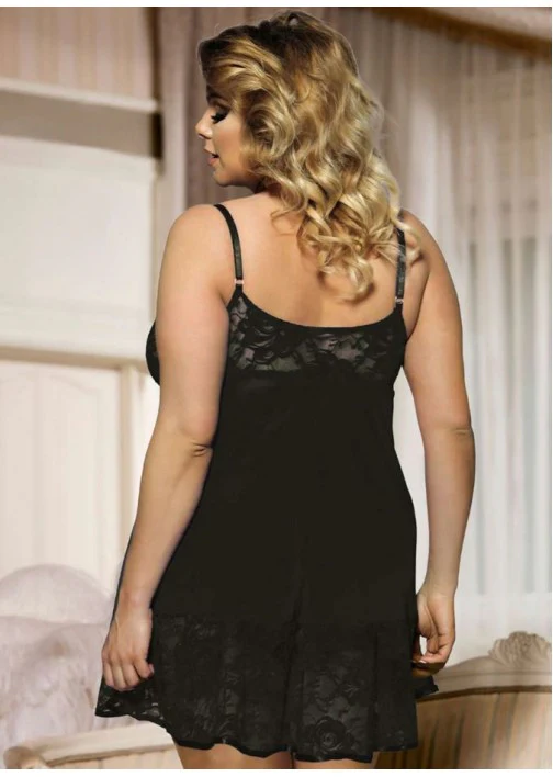 Oh Yeah Chemise Black R80158-2P XL - Image 2