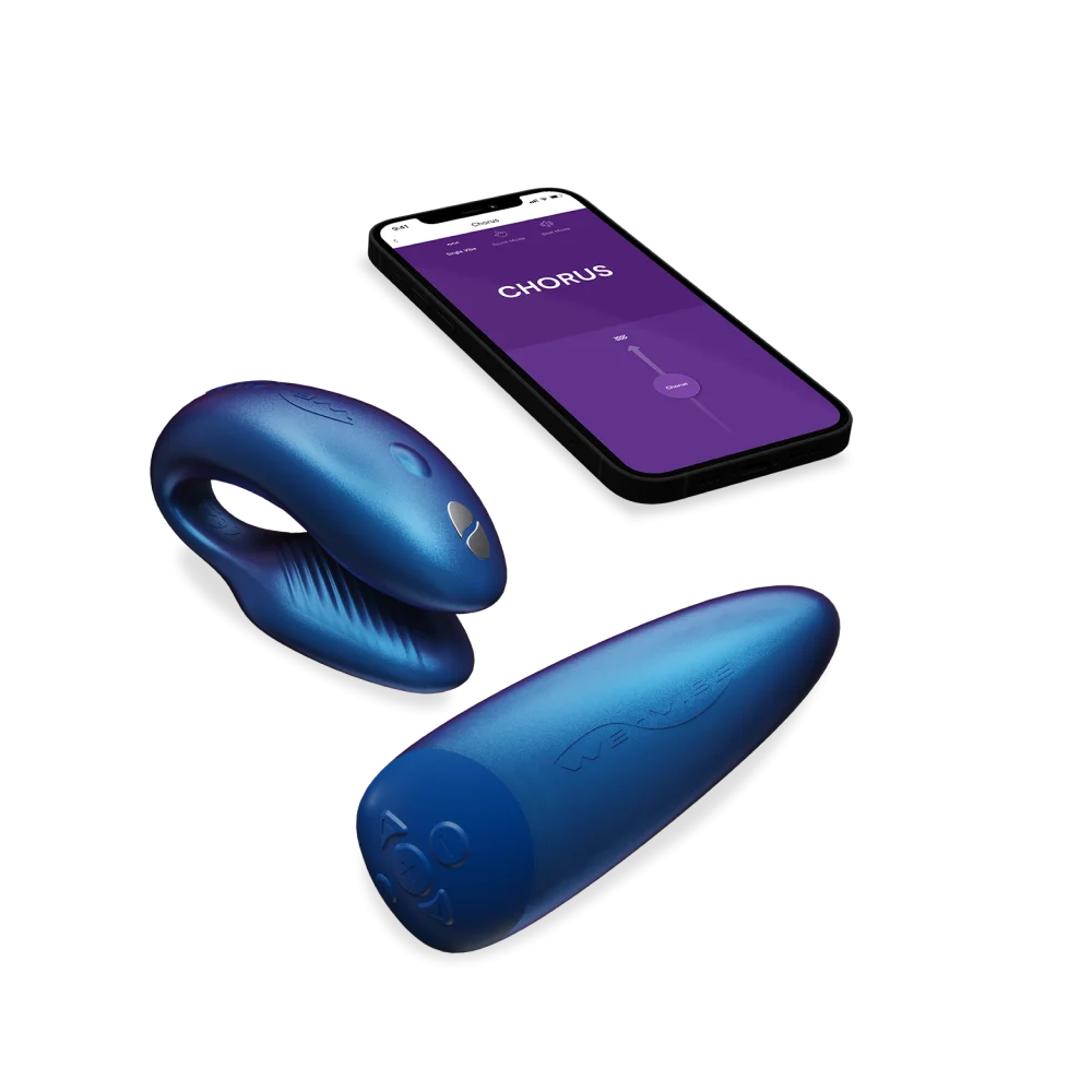 We Vibe Chorus Couples Vibrator Cosmic Blue - Image 2