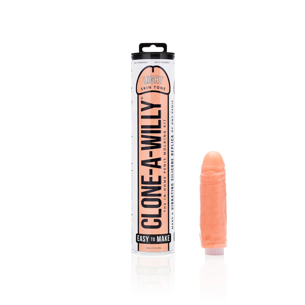 Clone-A-Willy Vibrating DIY Dildo Kit Flesh - Image 2