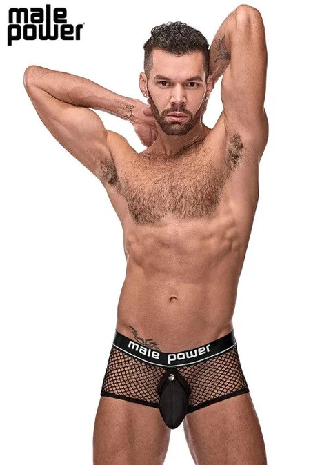 Male Power Cock Pit Mini Cock Ring Short Black XL 120260