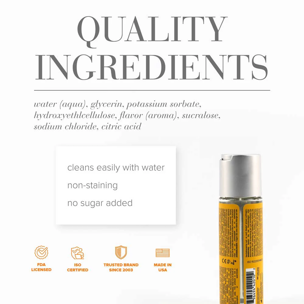 JO Cocktails Mimosa Flavoured Lube 60ml - Image 2