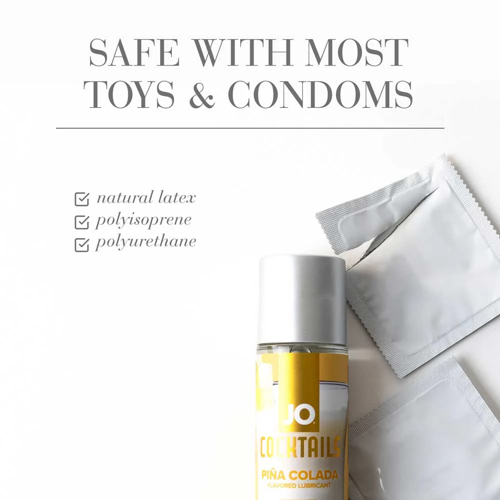 JO Cocktails Pina Colada Flavoured Lube 60ml - Image 3