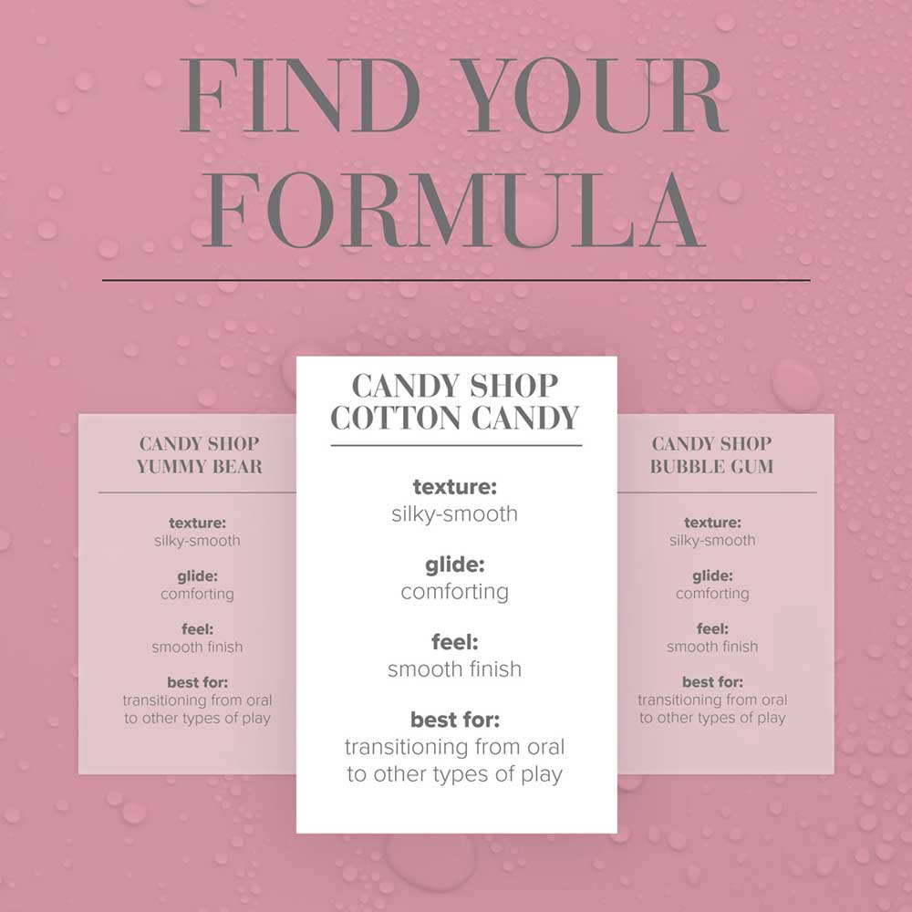 JO Candy Shop Cotton Candy Flavoured Lube 60ml - Image 3