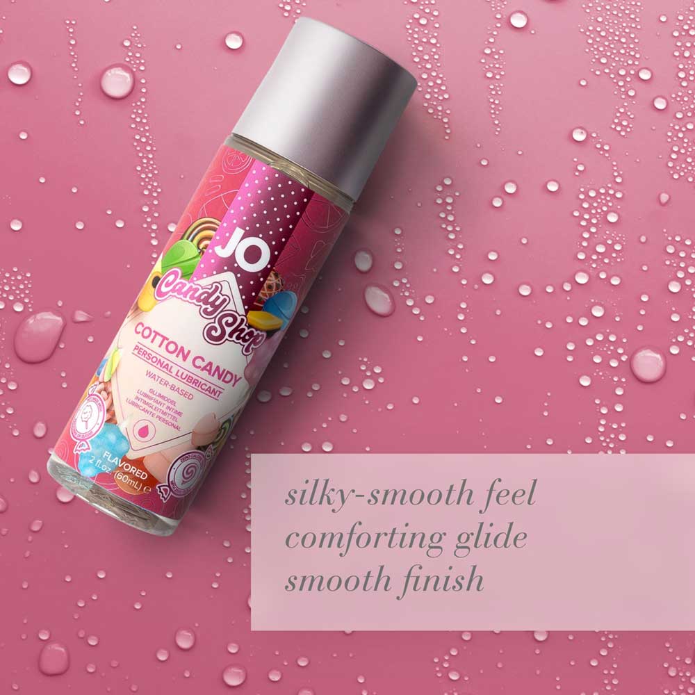 JO Candy Shop Cotton Candy Flavoured Lube 60ml - Image 5