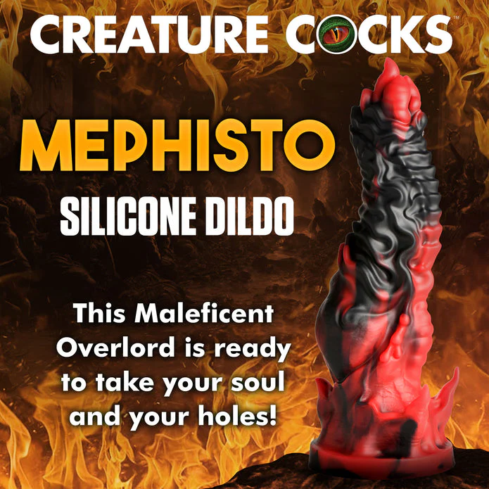 Creature Cocks Mephisto 7.3" Silicone Suction Cup Dildo - Image 11