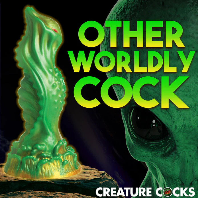 Creature Cocks Nebula 7.6" Silicone Suction Cup Dildo - Image 10