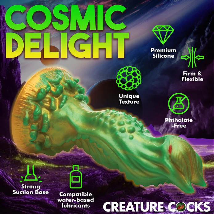 Creature Cocks Nebula 7.6" Silicone Suction Cup Dildo - Image 8