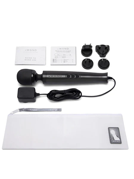 Le Wand Die Cast Plug In Massager Black - Image 5