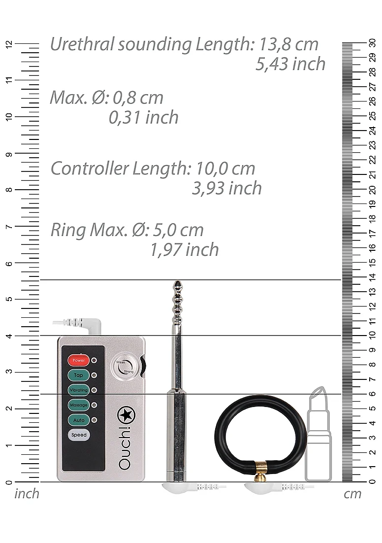E-Stimulation Urethral Sounding set sml - Image 6