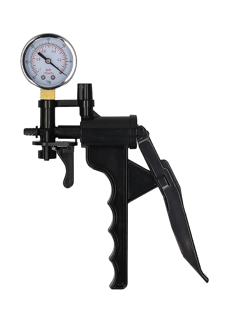 Pumped Elite Beginners Pump with PSI Gage - Translucent - Image 10