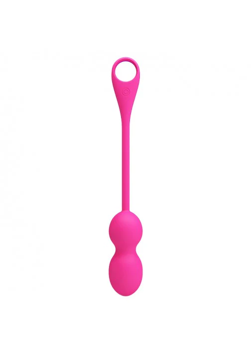 Pretty Love Elvira App Vibrating Kegel Balls - 212HP-1 Pink - Image 2