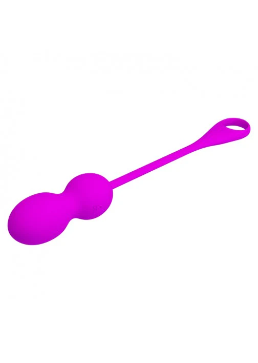 Pretty Love Elvira App Vibrating Kegel Balls - 212HP Purple - Image 3