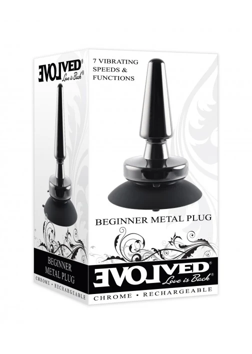 Evolved Beginner Vibrating Metal Plug - Image 2